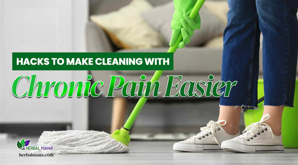 11 hacks to make cleaning with chronic pain easier person mopping the living room floor close up