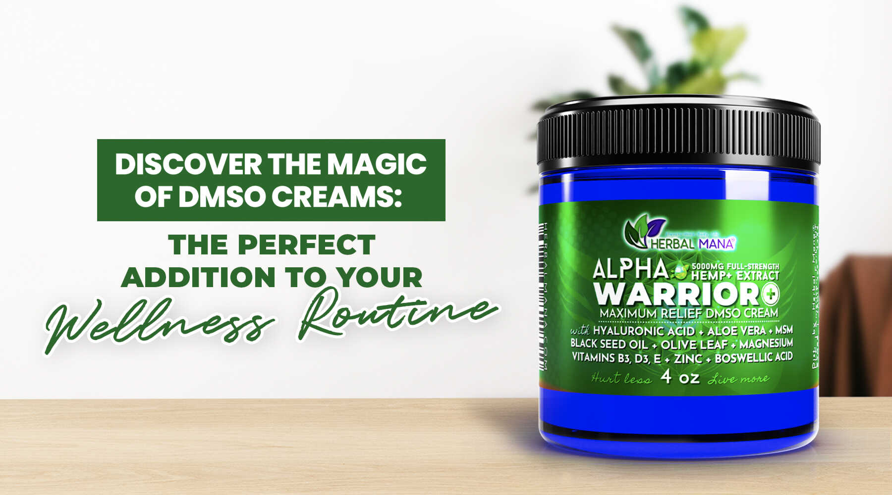Discover the Magic of DMSO Creams