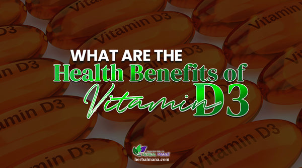 what are the health benefits of vitamin d3 how much vitamin d3 should i take daily vitamin d3 deficiency side effects vitamin d3 supplements capsules sitting on table neatly lined up green and white text overlay