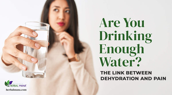 are you drinking enough water the link between dehydration and pain woman holding water glass