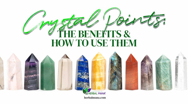 crystal points the benefits how to use them row of crystal points towers close up on white background