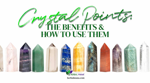 Crystal Points: The Benefits & How to Use them