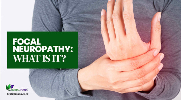 focal neuropathy symptoms causes natural remedies person holding their wrist due to nerve pain close up with pain orb