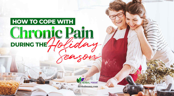 how to cope with chronic pain during the holiday season mom and daughter baking together for the holidays