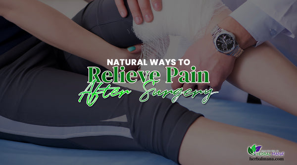 recovering from surgery natural remedies to relieve pain after surgery woman getting knee wrapped in gauze after surgery injury in yoga pants by doctor with fancy silver watch