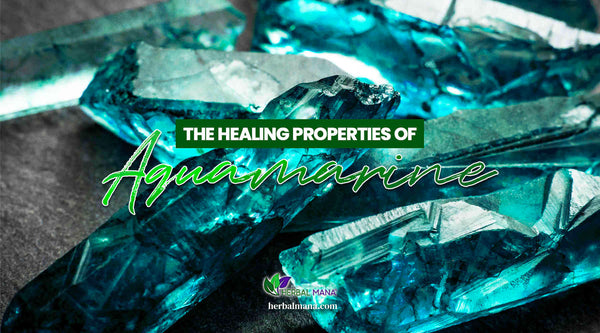 the healing properties of aquamarine deep blue aquamarine crystal points in a pile close up