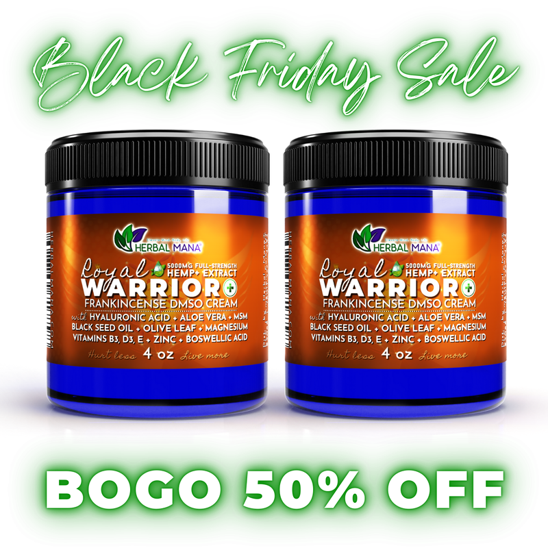 Royal Warrior+ Frankincense DMSO Cream (5000mg)