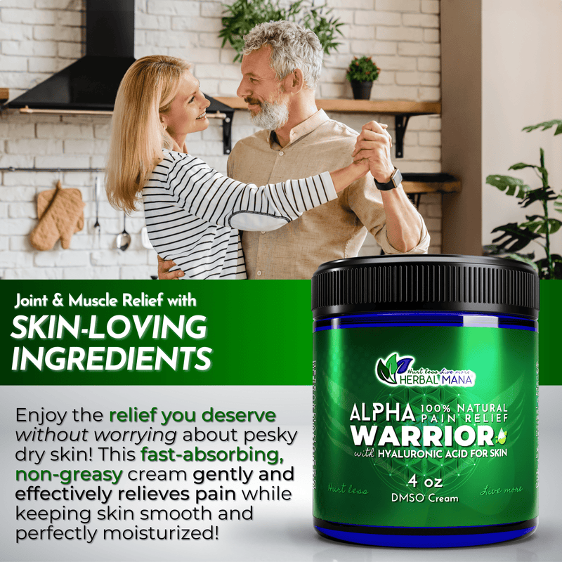 DMSO Cream for Joint & Muscle Recovery | Alpha Warrior DMSO Cream for Joint & Muscle Recovery | Alpha Warrior Herbal Mana
