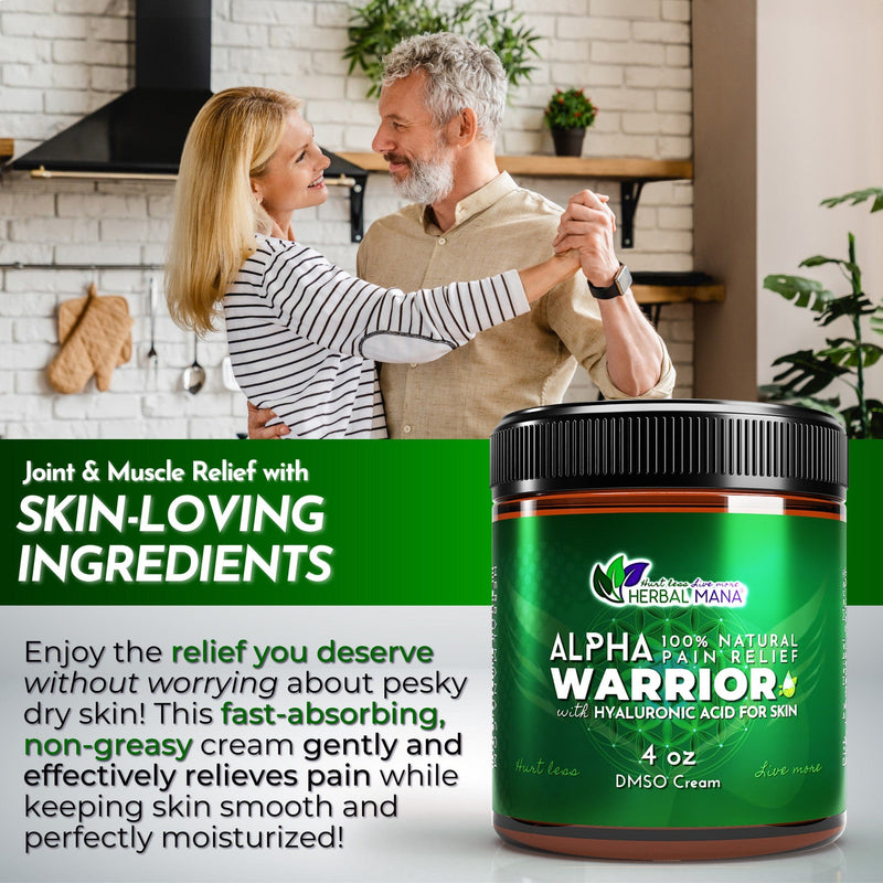 DMSO Cream for Joint & Muscle Recovery | Alpha Warrior DMSO Cream for Joint & Muscle Recovery | Alpha Warrior Herbal Mana