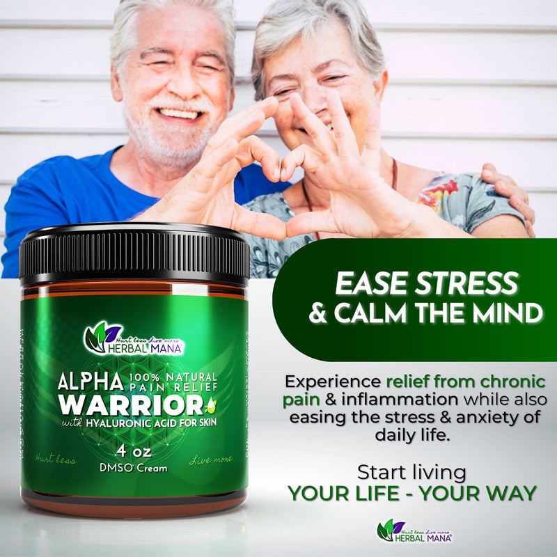 DMSO Cream for Joint & Muscle Recovery | Alpha Warrior DMSO Cream for Joint & Muscle Recovery | Alpha Warrior Herbal Mana