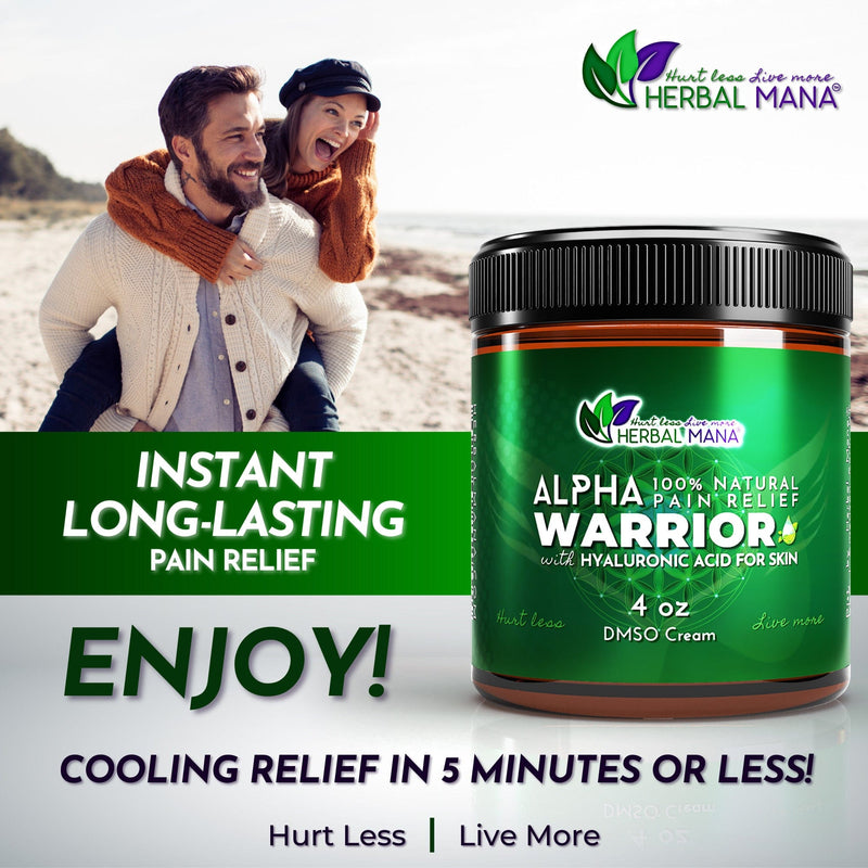DMSO Cream for Joint & Muscle Recovery | Alpha Warrior DMSO Cream for Joint & Muscle Recovery | Alpha Warrior Herbal Mana