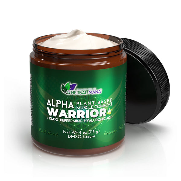DMSO Cream for Joint & Muscle Recovery | Alpha Warrior DMSO Cream for Joint & Muscle Recovery | Alpha Warrior Herbal Mana