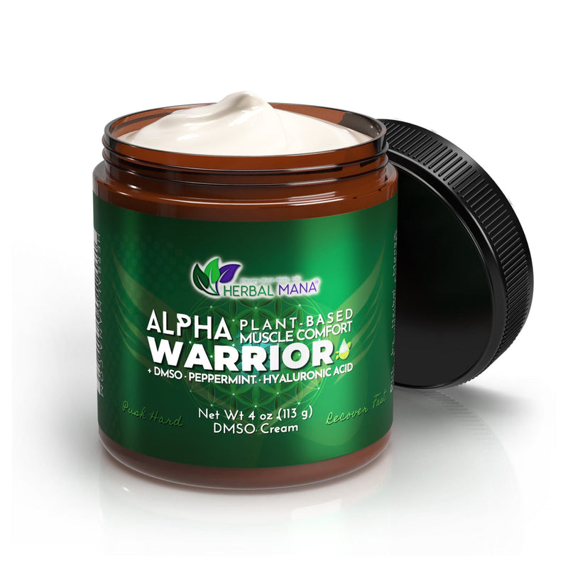 DMSO Cream for Joint & Muscle Recovery | Alpha Warrior DMSO Cream for Joint & Muscle Recovery | Alpha Warrior Herbal Mana