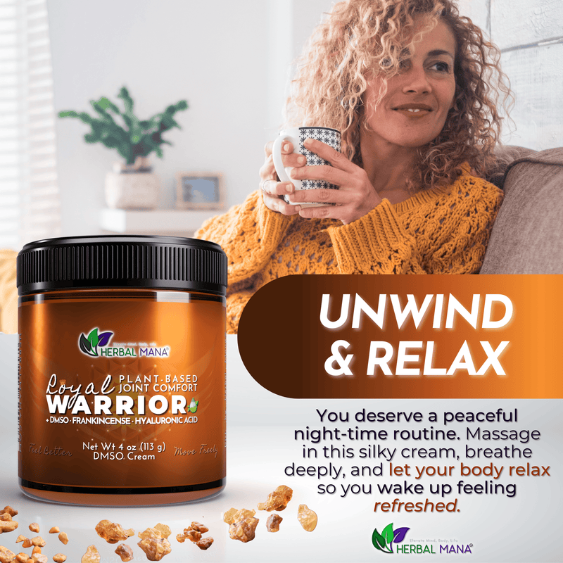 Frankincense DMSO Cream for Joint Pain | Royal Warrior Frankincense DMSO Cream for Joint Pain | Royal Warrior Herbal Mana