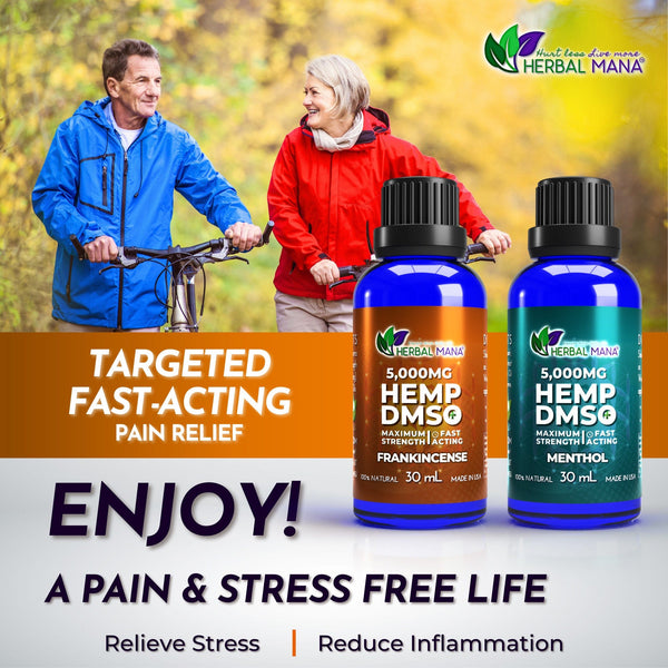 Hemp DMSO (5000 mg) - Superior Relief for Chronic Pain & Stress Hemp DMSO (5000mg) Herbal Mana