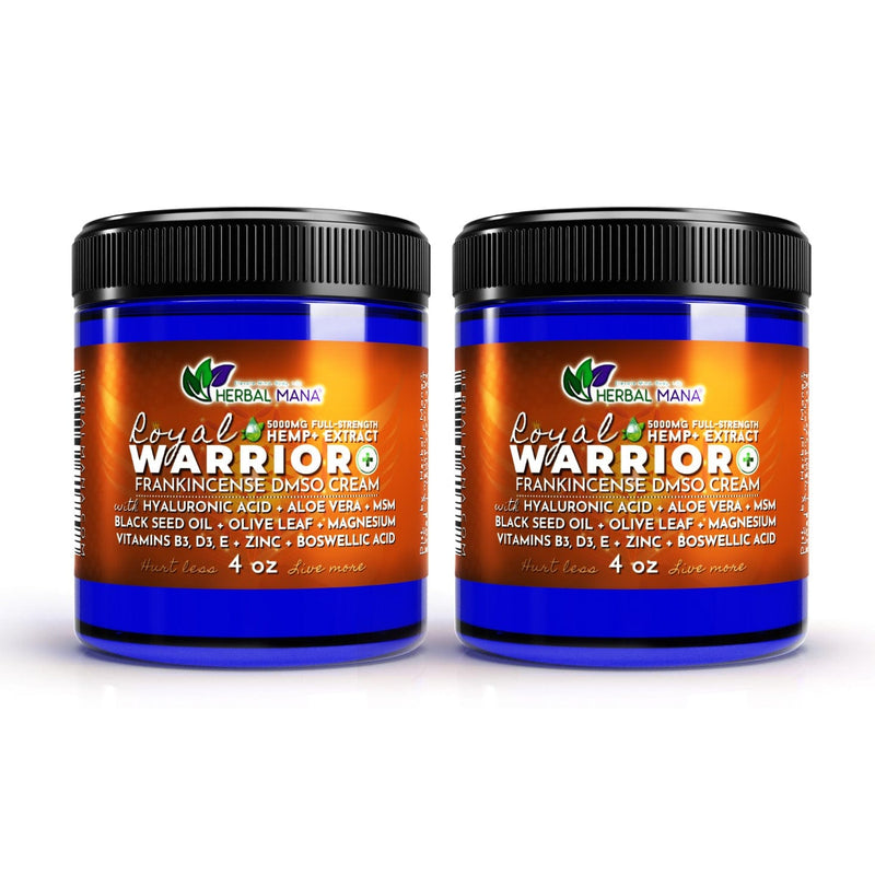 Royal Warrior+ Frankincense DMSO Cream (5000mg) Royal Warrior+ Frankincense DMSO Cream (5000mg) 4 oz Herbal Mana